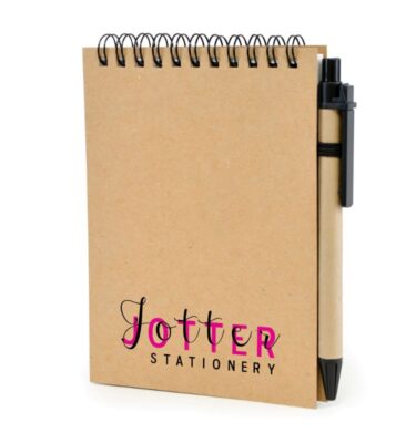 A6 Recycled Wire-Bound Note pad | Promotional merchandise | Branded Merchandise | Printed Products | Bespoke Notebooks | Bespoke Notepads | Notepads with my logo | Printed notebooks UK | Full colour notebooks | Embossed notebooks | Bulk printed notepads | bulk branded notebooks | Eco Friendly Notebooks | Recycled Notepads