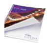 A4 Wirebound Notebook 1 | Bespoke Notebooks | Notepads with my logo | Printed notebooks UK | Full colour notebooks | Embossed notebooks | Bulk printed notepads | bulk branded notebooks