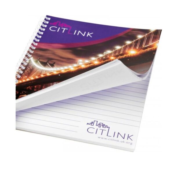 A4 Wirebound Notebook 1 | Bespoke Notebooks | Notepads with my logo | Printed notebooks UK | Full colour notebooks | Embossed notebooks | Bulk printed notepads | bulk branded notebooks
