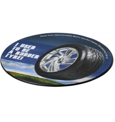 Brite Mat Coaster Tyre Material Round | Promotional merchandise | Branded Merchandise | Printed Products