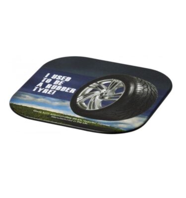 Brite Mat Coaster Tyre Material Square | Promotional merchandise | Branded Merchandise | Printed Products