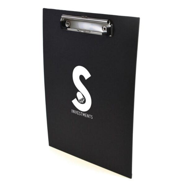 Hard back clipboard black | Promotional merchandise | Branded Merchandise | Printed Products