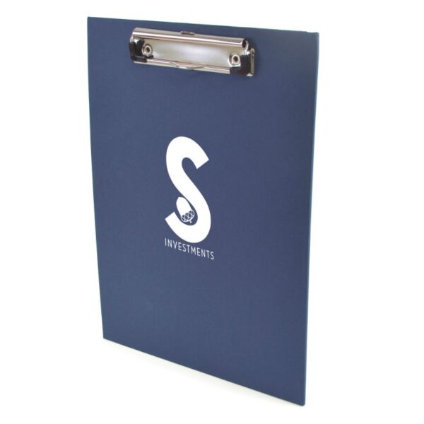 Hard back clipboard blue | Promotional merchandise | Branded Merchandise | Printed Products