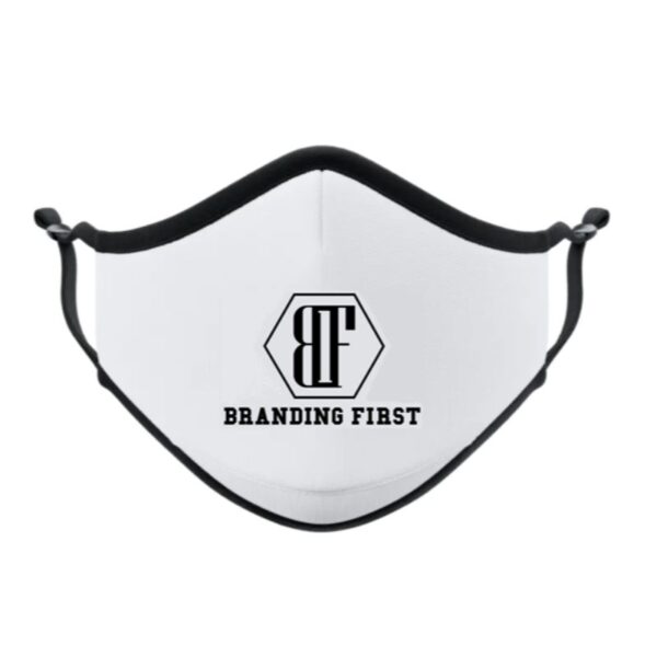 Face mask white Branding First | Covid19 | Coronavirus Protection | Promotional merchandise | Branded Merchandise | Printed Products