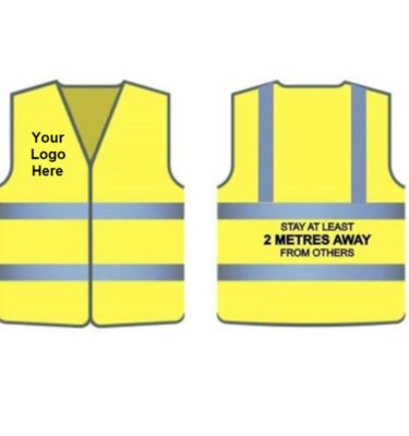 Hi Viz Vests | Covid19 | Coronavirus Protection | Promotional merchandise | Branded Merchandise | Printed Products