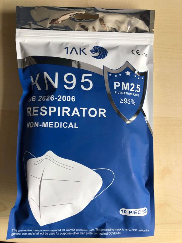 KN95 Face Mask front | Covid19 | Coronavirus Protection | Promotional merchandise | Branded Merchandise | Printed Products
