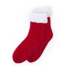 Santa Slipper Socks red | Promotional merchandise | Branded Merchandise | Printed Products | Christmas gift items | Promotional Christmas merchandise | Printed Christmas UK | Bulk Printed Christmas gifts UK