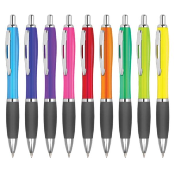 Curvy Pen | Promotional merchandise | Branded Merchandise | Printed Products | Cheap printed pens | Bulk printed pens | UK Cheap pens