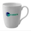 Quadra Ceramic Mug | Printed Mugs | Branded Drinkware | Engraved ceramic mugs | Printed Ceramic Mugs | Cheap Printed mug UK