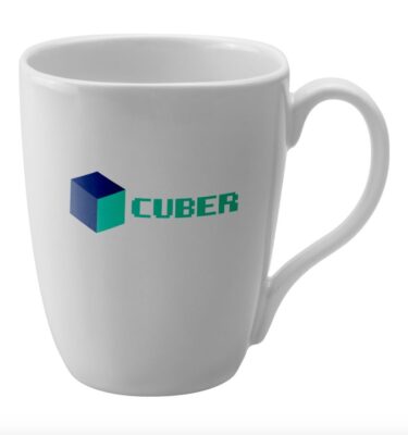 Quadra Ceramic Mug | Printed Mugs | Branded Drinkware | Engraved ceramic mugs | Printed Ceramic Mugs | Cheap Printed mug UK