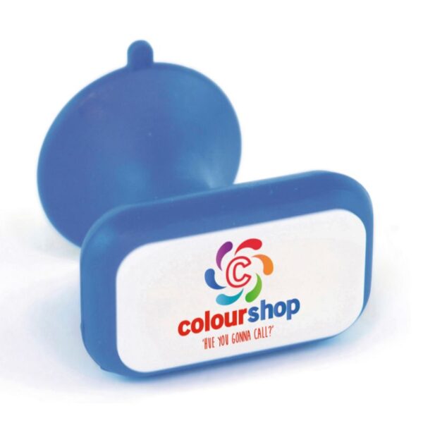 Sucker Phone Stand blue | Promotional merchandise | Branded Merchandise | Printed Products