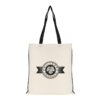 5oz Colour Trim Cotton Tote Bags black | Promotional merchandise | Branded Merchandise | Printed Products