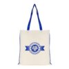 5oz Colour Trim Cotton Tote Bags blue | Promotional merchandise | Branded Merchandise | Printed Products