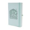 A5 Mole Notebook Pastel green | Bespoke Notebooks | Notepads with my logo | Printed notebooks UK | Full colour notebooks | Embossed notebooks | Bulk printed notepads | bulk branded notebooks