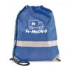 Celsius Reflective Drawstring Bag blue | Promotional merchandise | Branded Merchandise | Printed Products