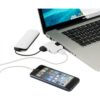 Gaia 4-port USB hub laptop | Promotional merchandise | Branded Merchandise | Printed Products