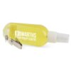 Large Sanitiser with Clip yellow | Coronavirus Protection | cheap sanitiser | Sanitisers with logo | Bulk Printed Sanitisers