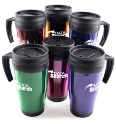 Marco Plastic Travel Mug 400ml | Promotional merchandise | Branded Merchandise | Printed Products