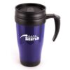 Marco Plastic Travel Mug 400ml blue | Promotional merchandise | Branded Merchandise | Printed Products