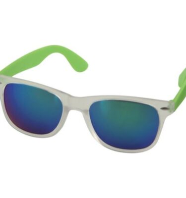 Mirrored Lensed Sunglasses lime | Promotional merchandise | Branded Merchandise | Printed Products | Branded Sunglasses UK | Sunglasses with logo | Bulk Sunglasses UK | Promotional Sunglasses