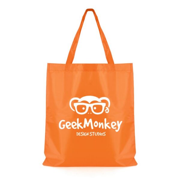 Polyester Shopper Bag amber | Promotional merchandise | Branded Merchandise | Printed Products