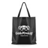 Polyester Shopper Bag black | Promotional merchandise | Branded Merchandise | Printed Products