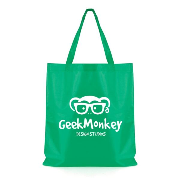 Polyester Shopper Bag green | Promotional merchandise | Branded Merchandise | Printed Products
