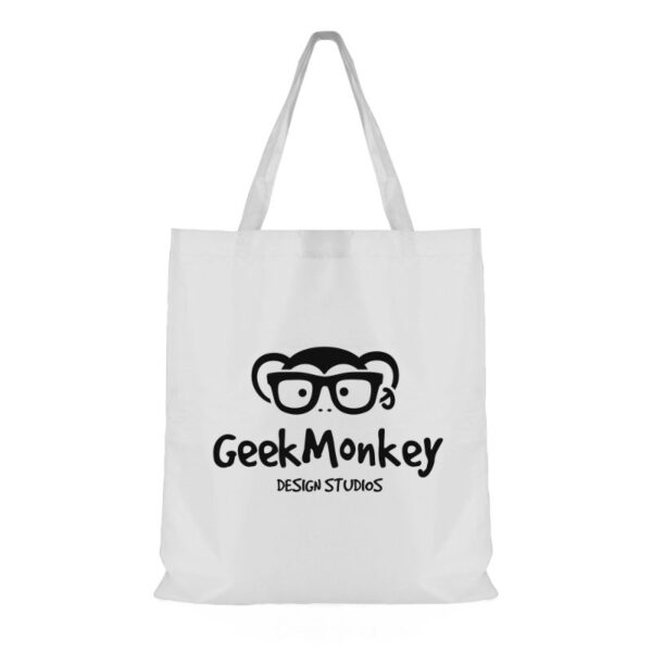 Polyester Shopper Bag white | Promotional merchandise | Branded Merchandise | Printed Products