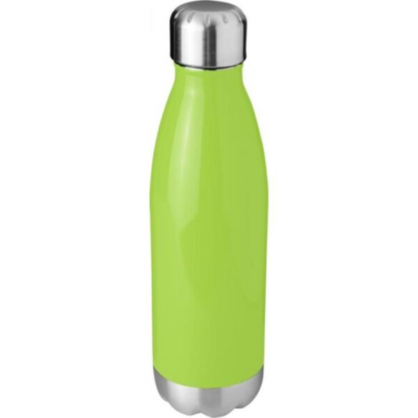 500ml Vacuum Insulated Bottle green | Metal bottles | Bulk printed bottles | Printed water bottles UK | Eco Friendly | UK manufactured | Biodegradable | Water bottles with my logo | Water bottles with school logo