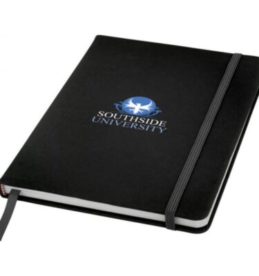 A5 Budget Spectrum Mole Notebook black | Bespoke Notebooks | Notepads with my logo | Printed notebooks UK | Full colour notebooks | Embossed notebooks | Bulk printed notepads | bulk branded notebooks