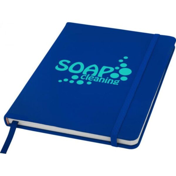 A5 Budget Spectrum Mole Notebook royal blue | Bespoke Notebooks | Notepads with my logo | Printed notebooks UK | Full colour notebooks | Embossed notebooks | Bulk printed notepads | bulk branded notebooks