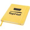 A5 Budget Spectrum Mole Notebook yellow | Bespoke Notebooks | Notepads with my logo | Printed notebooks UK | Full colour notebooks | Embossed notebooks | Bulk printed notepads | bulk branded notebooks