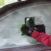 Budget Triangular Ice Scraper lime | Promotional merchandise | Branded Merchandise | Printed Products