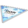 Budget Triangular Ice Scraper white | Promotional merchandise | Branded Merchandise | Printed Products | Printed Ice Scrapers UK | Screen Scrapers printed | Bulk ice scrapers UK | Ice scrapers with logo | Branded ice scrapers