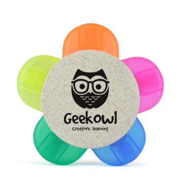 Eco Flower Highlighter | Promotional merchandise | Branded Merchandise | Printed Products | Eco Friendly