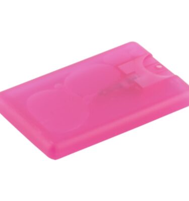 Flat Hand Sanitiser pink | Coronavirus Protection | cheap sanitiser | Sanitisers with logo | Bulk Printed Sanitisers