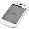 Premium RFID phone wallet grey | Promotional merchandise | Branded Merchandise | Printed Products | anti-scam | contactless fraud