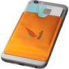 RFID smartphone card wallet orange | Promotional merchandise | Branded Merchandise | Printed Products | anti-scam | contactless fraud