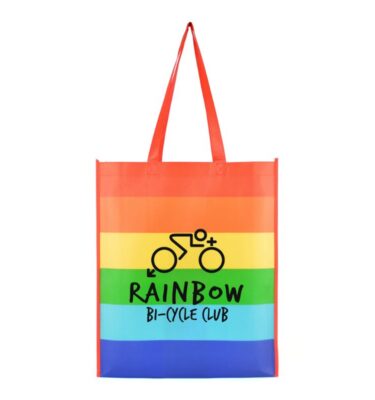 Rainbow Shopper Bag | Promotional merchandise | Branded Merchandise | Printed Products | LGBT