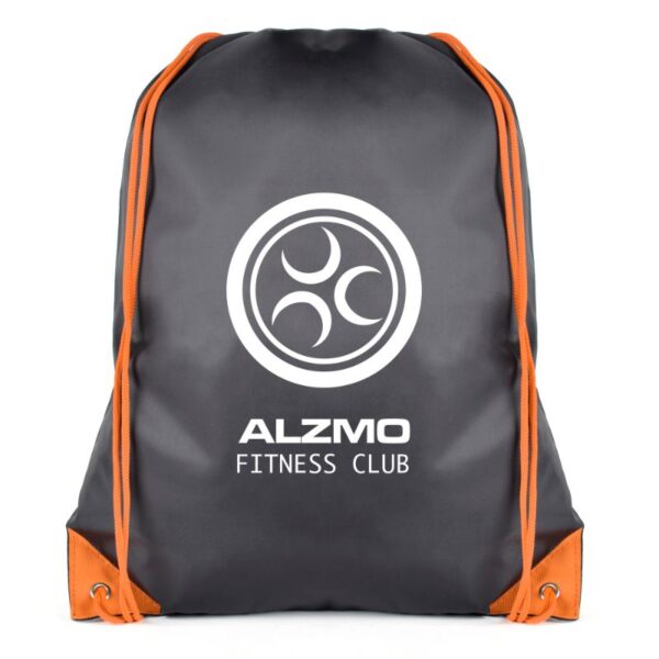 Spencer Drawstring Bag amber | Promotional merchandise | Branded Merchandise | Printed Products