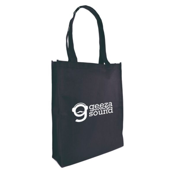 Recyclable Andro Gusset Shopper black | Promotional merchandise | Branded Merchandise | Printed Products