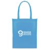 Recyclable Andro Gusset Shopper cyan | Promotional merchandise | Branded Merchandise | Printed Products