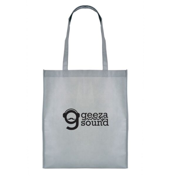 Recyclable Andro Gusset Shopper grey | Promotional merchandise | Branded Merchandise | Printed Products