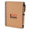 Verno A6 Recycled Wire-Bound Note pad | Eco friendly | Promotional merchandise | Branded Merchandise | Printed Products | Bespoke Notebooks | Bespoke Notepads | Notepads with my logo | Printed notebooks UK | Full colour notebooks | Embossed notebooks | Bulk printed notepads | bulk branded notebooks