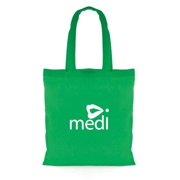 Budget Coloured Cotton Shopper green | Promotional merchandise | Branded Merchandise | Printed Products