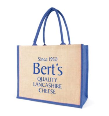 Chow Classic Jute Bag blue | Promotional merchandise | Branded Merchandise | Printed Products