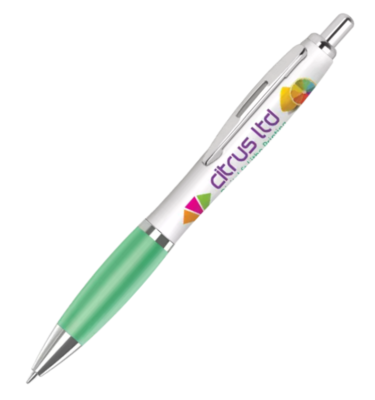 Contour Pen - 360 Wrap Print | Promotional merchandise | Branded Merchandise | Printed Products | Cheap printed pens | Bulk printed pens | UK Cheap pens | Engraved Pens | Bulk Engraved Pens
