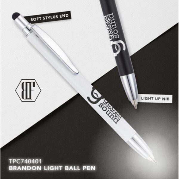 Brandon Light Pen promo | Promotional merchandise | Branded Merchandise | Printed Products