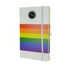 A5 Mole Rainbow Notebook | Bespoke Notebooks | Bespoke Notepads | Notepads with my logo | Printed notebooks UK | Full colour notebooks | Embossed notebooks | Bulk printed notepads | bulk branded notebooks | LGBT
