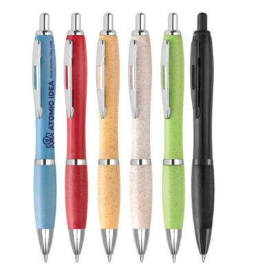 Contour Wheatstraw Ballpen | Promotional merchandise | Branded Merchandise | Printed Products | Eco Friendly | Sustainability